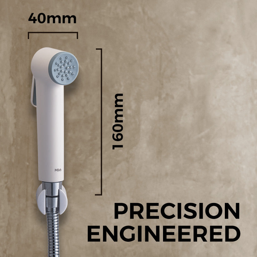 MILA Snowdrift Health Faucet - MHHC0400WT, Health Faucet White
